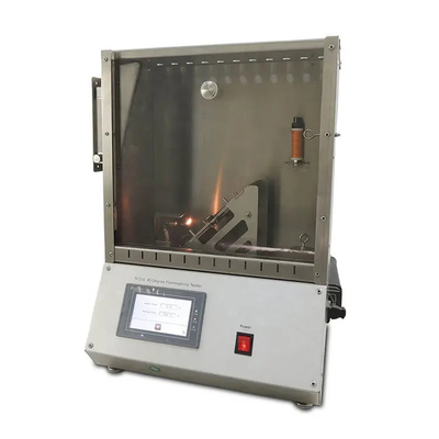 Ein guter Preis. 45°-Flammenprüfgerät zur Bewertung der Brandsicherheit von Materialien Online