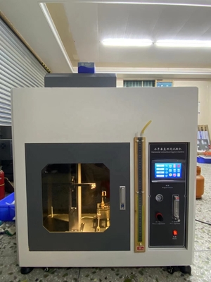 Guter Preis AC 220V Horizontale vertikale Entflammbarkeitstester zur Beurteilung der Materialentflammbarkeit Online