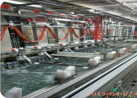 Guter Preis Energieeffiziente automatische Verzinkungslinie, die die PCB-Elektroplatzierung in der Metallverarbeitung revolutioniert Online